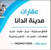 عقارات مدينة الدانا (عبدو بولاد)
